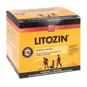 Litozin Hagebutte+kollagen Trinkfläschchen (30X25 ml) – PZN 11138061 из Германии