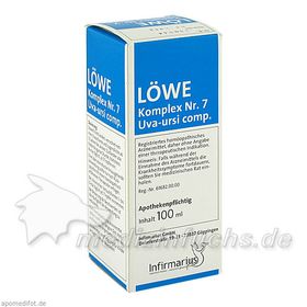LOEWE Komplex Nr.7 Uva Ursi comp., 100 ML – PZN 163179 из Германии