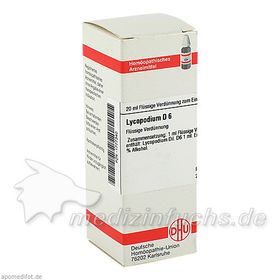 LYCOPODIUM D 6, 20 ML – PZN 1777340 из Германии