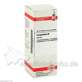 LYCOPODIUM D 1 URT, 20 ML – PZN 2118415 из Германии