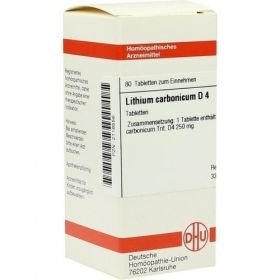 LITHIUM CARB D 4, 80 ST – PZN 2118556 из Германии