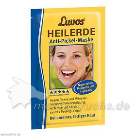 Luvos HEILERDE Gesichtsmaske Beutel, 15 ML – PZN 2205657 из Германии