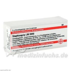LM STAPHISAGRIA XVIII, 5 G – PZN 2660108 из Германии