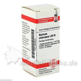 LM NATR CHLORATUM VI, 10 ML – PZN 2668854 из Германии