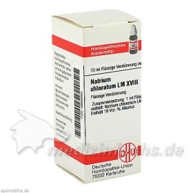 LM NATR CHLORATUM XVIII, 10 ML – PZN 2668860 из Германии