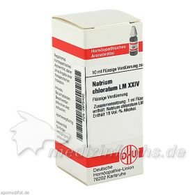 LM NATR CHLORATUM XXIV, 10 ML – PZN 2675400 из Германии