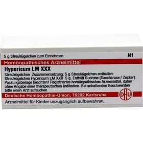 LM HYPERICUM XXX, 5 G – PZN 2677959 из Германии