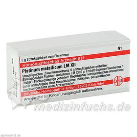 LM PLATIN MET XII, 5 G – PZN 2678628 из Германии