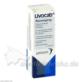 Livocab-Nasenspray, 15 ML – PZN 2860178 из Германии
