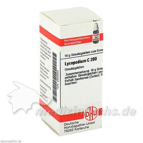 LYCOPODIUM C200, 10 G – PZN 2926552 из Германии