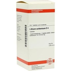 LITHIUM CARB D 4, 200 ST – PZN 4224570 из Германии
