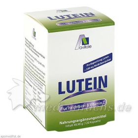 Lutein Kaps 6mg+Heidelbeer, 120 ST – PZN 4347700 из Германии