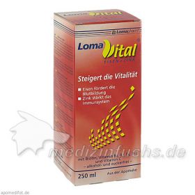 Lomavital Eisen+Zink, 250 ML – PZN 4439690 из Германии