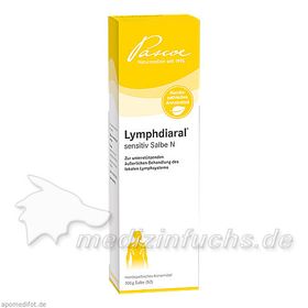 LYMPHDIARAL sensitiv Salbe N, 100 G – PZN 4472374 из Германии
