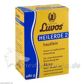 Luvos Heilerde 2 hautfein, 480 G – PZN 5039202 из Германии