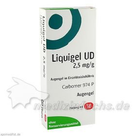 Liquigel UD 2.5mg/g im Einzeldosisbehälter, 30X0.5 G – PZN 5495348 из Германии