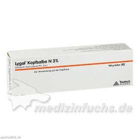 LYGAL KOPFSALBE N, 100 G – PZN 55432 из Германии