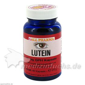 Lutein 10mg Kapseln, 60 ST – PZN 6075140 из Германии