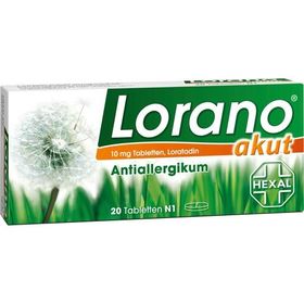 Lorano akut, 20 ST – PZN 7222502 из Германии