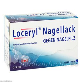 Loceryl Nagellack gegen Nagelpilz, 2.5 ML – PZN 9084079 из Германии