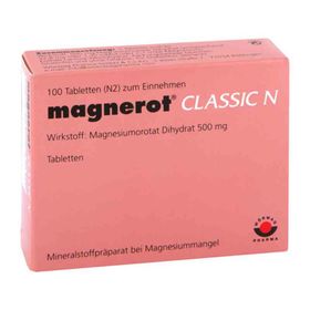 Magnerot Classic N Tabletten (100 stk) – PZN 150774 из Германии