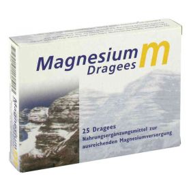 Magnesium M Dragees (25 stk) – PZN 636809 из Германии