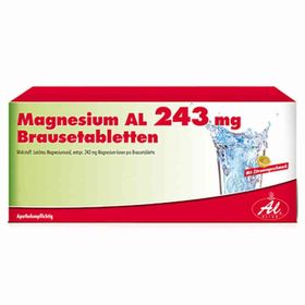 Magnesium Al 243 mg Brausetabletten (40 stk) – PZN 655103 из Германии