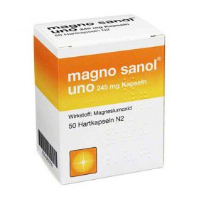 Magno Sanol uno 245 mg Hartkapseln (50 stk) – PZN 953792 из Германии