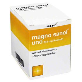 Magno Sanol uno 245 mg Hartkapseln (100 stk) – PZN 953800 из Германии