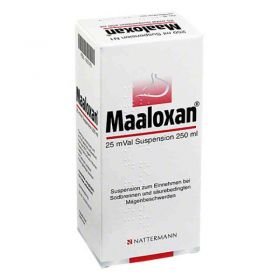 Maaloxan 25mVal Flasche (250 ml) – PZN 1427479 из Германии