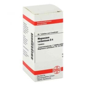 Magnesium Carbonicum D 4 Tabletten (80 stk) – PZN 1777682 из Германии