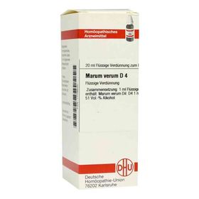 Marum Verum D 4 Dilution (20 ml) – PZN 1778500 из Германии
