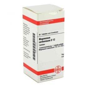 Magnesium Carbonicum D 12 Tabletten (80 stk) – PZN 2118154 из Германии