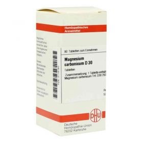 Magnesium Carbonicum D 30 Tabletten (80 stk) – PZN 2118160 из Германии