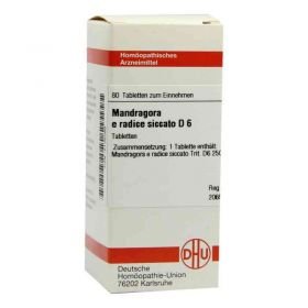 Mandragora E Radice Sic. D 6 Tabletten (80 stk) – PZN 2125088 из Германии
