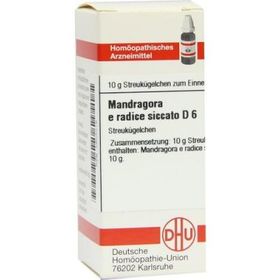 Mandragora E Radice Sic. D 6 Globuli (10 g) – PZN 2803016 из Германии