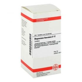 Magnesium Fluoratum D 12 Tabletten (200 stk) – PZN 2812475 из Германии