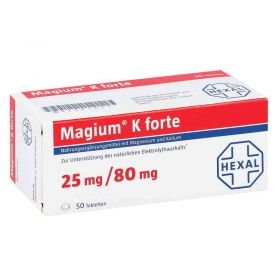 Magium K forte Tabletten (50 stk) – PZN 2881625 из Германии