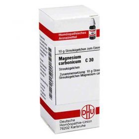 Magnesium Carbonicum C 30 Globuli (10 g) – PZN 2926670 из Германии