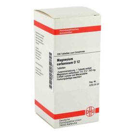 Magnesium Carbonicum D 12 Tabletten (200 stk) – PZN 2926730 из Германии
