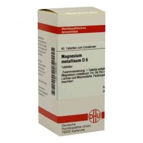 Magnesium Metallicum D 6 Tabletten (80 stk) – PZN 2926799 из Германии