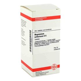 Magnesium Sulfuricum D 6 Tabletten (200 stk) – PZN 2926931 из Германии