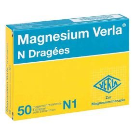 Magnesium Verla N Dragees (50 stk) – PZN 3554928 из Германии