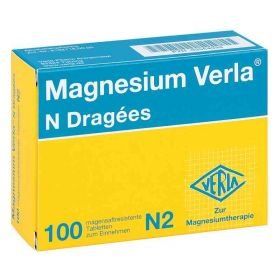 Magnesium Verla N Dragees (100 stk) – PZN 3554934 из Германии