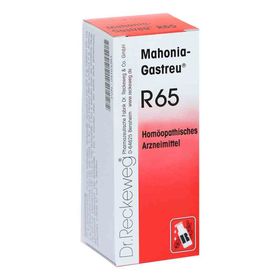 Mahonia Gastreu R 65 Tropfen zum Einnehmen (50 ml) – PZN 4163383 из Германии