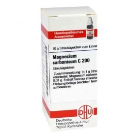Magnesium Carbonicum C 200 Globuli (10 g) – PZN 4225658 из Германии