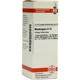 Mandragora D 12 Dilution (20 ml) – PZN 4226221 из Германии