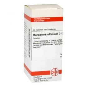 Manganum Sulfuricum D 12 Tabletten (80 stk) – PZN 4226563 из Германии
