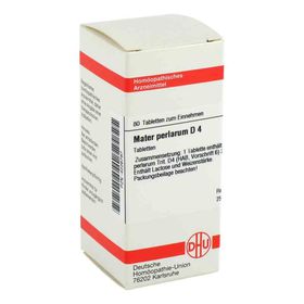 Mater Perlarum D 4 Tabletten (80 stk) – PZN 4226787 из Германии