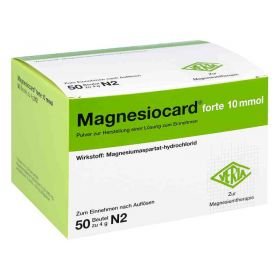 Magnesiocard forte 10 mmol Pulver (50 stk) – PZN 4636261 из Германии